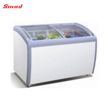 Ice Cream Display Glass Door Chest Freezer with ETL CB